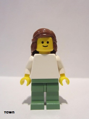 lego 2008 mini figurine twn073 Citizen