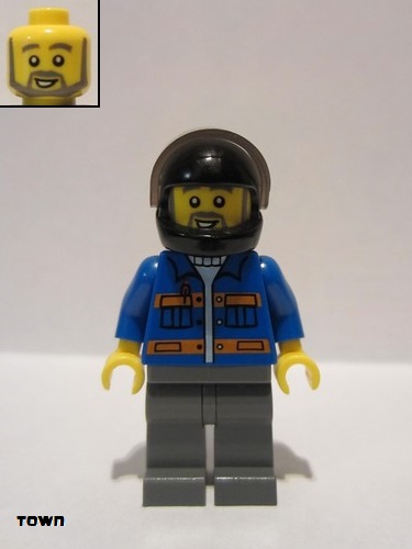 lego 2009 mini figurine cty0152 Citizen