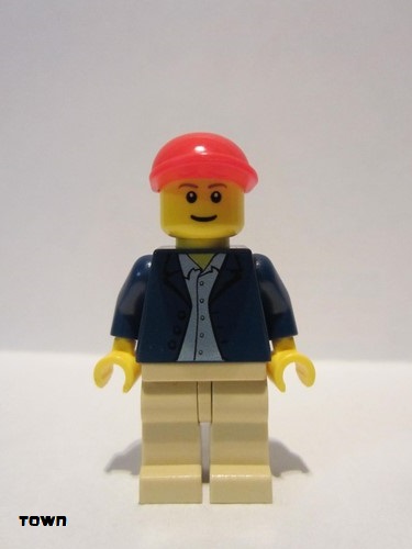 lego 2009 mini figurine twn047a Farmer