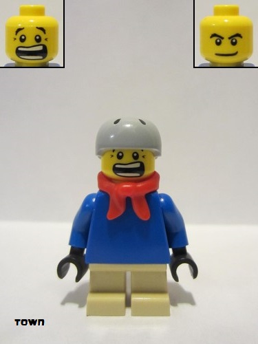 lego 2009 mini figurine twn058 Citizen