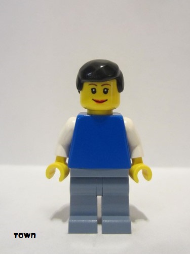 lego 2009 mini figurine twn083 Citizen