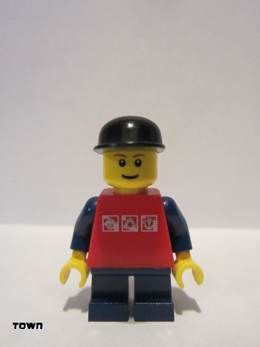 lego 2009 mini figurine twn085 Citizen