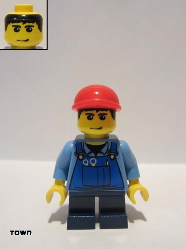 lego 2009 mini figurine twn088 Citizen