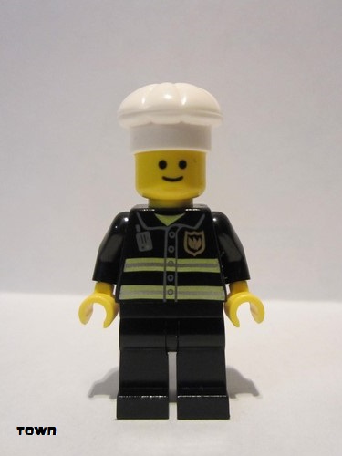 lego 2009 mini figurine twn092 Fire