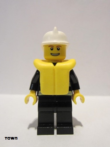 lego 2010 mini figurine cty0116b Fire