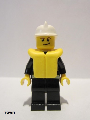 lego 2010 mini figurine cty0117b Fire