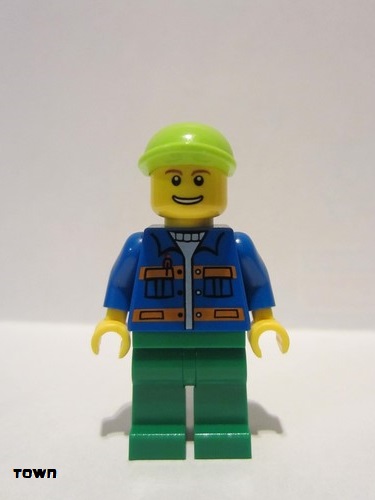 lego 2010 mini figurine cty0162 Citizen