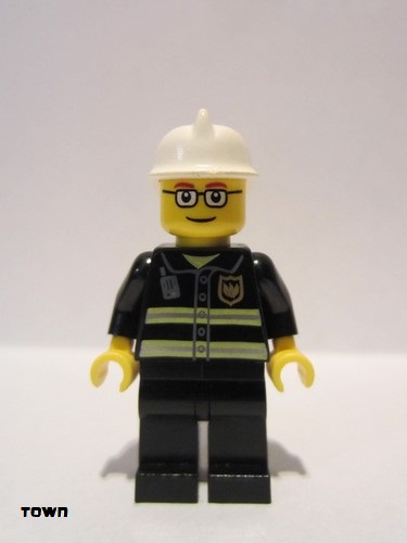 lego 2010 mini figurine cty0164a Fire