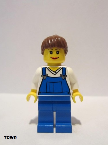 lego 2010 mini figurine cty0171 Farm Hand