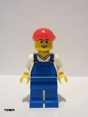 lego 2010 mini figurine cty0178 Citizen