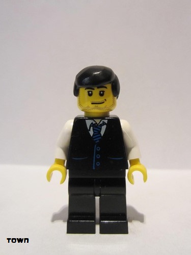 lego 2010 mini figurine cty0186 Bus Driver