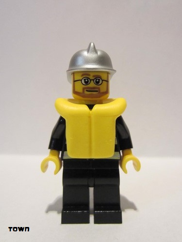 lego 2010 mini figurine cty0251 Fire