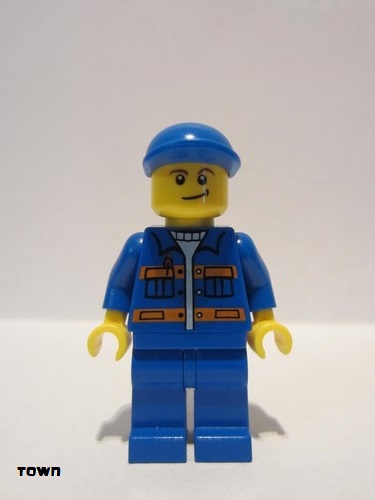 lego 2010 mini figurine cty0258 Citizen