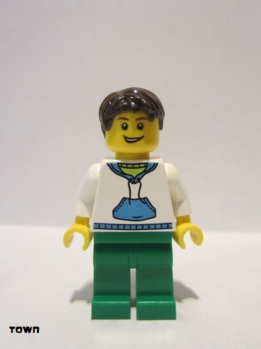 lego 2010 mini figurine twn096 Citizen