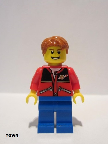 lego 2010 mini figurine twn097 Citizen