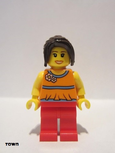 lego 2010 mini figurine twn098 Citizen