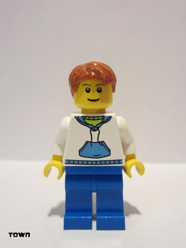 lego 2010 mini figurine twn099 Citizen