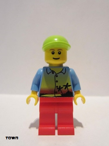 lego 2010 mini figurine twn118 Citizen