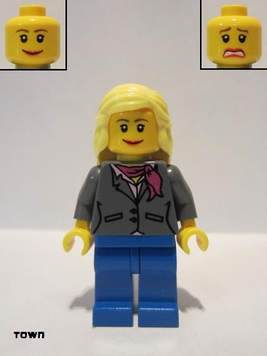 lego 2010 mini figurine twn119 Citizen