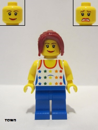 lego 2010 mini figurine twn128 Citizen