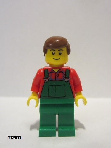 lego 2011 mini figurine cty0058a Farmer