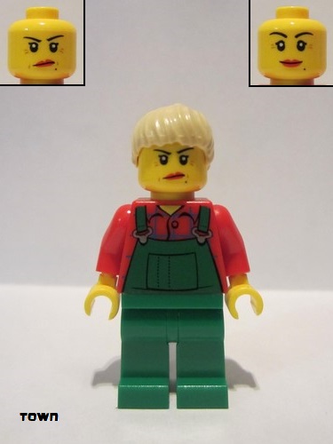 lego 2011 mini figurine cty0059 Farmer