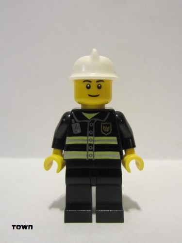 lego 2011 mini figurine cty0090a Fire