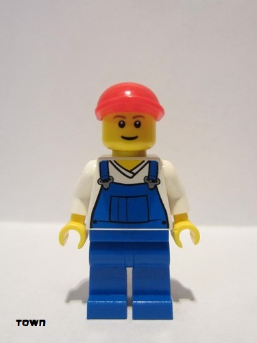 lego 2011 mini figurine cty0202 Citizen