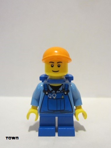 lego 2011 mini figurine cty0214a Citizen