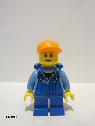 lego 2011 mini figurine cty0214b Citizen