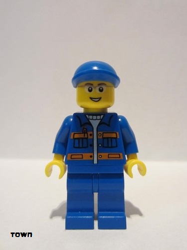 lego 2011 mini figurine cty0224 Citizen