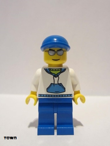 lego 2011 mini figurine cty0234 Citizen