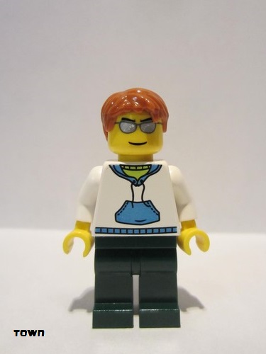 lego 2011 mini figurine cty0240 Citizen