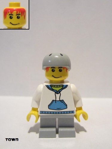 lego 2011 mini figurine cty0285 Citizen