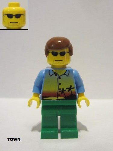 lego 2011 mini figurine cty0305 Citizen