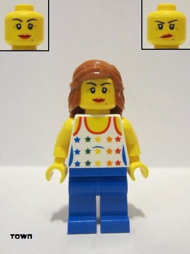 lego 2011 mini figurine twn129 Citizen