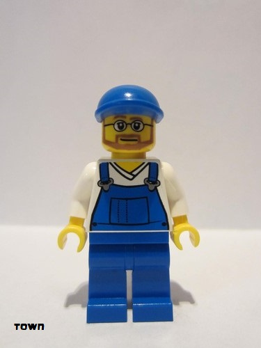 lego 2012 mini figurine cty0268 Citizen