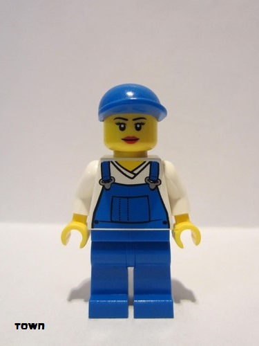 lego 2012 mini figurine cty0269 Citizen