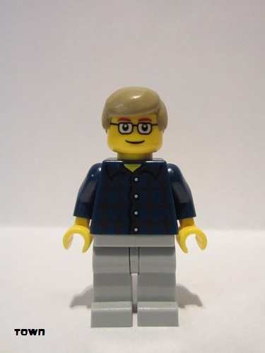 lego 2012 mini figurine cty0270 Citizen