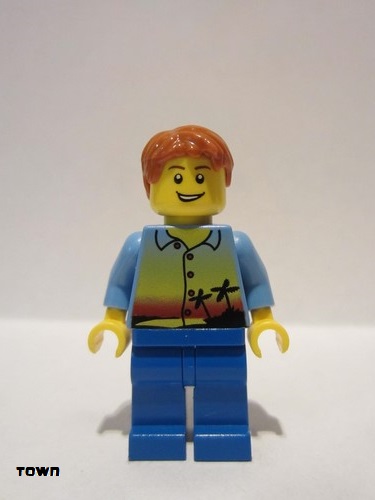 lego 2012 mini figurine cty0275 Citizen