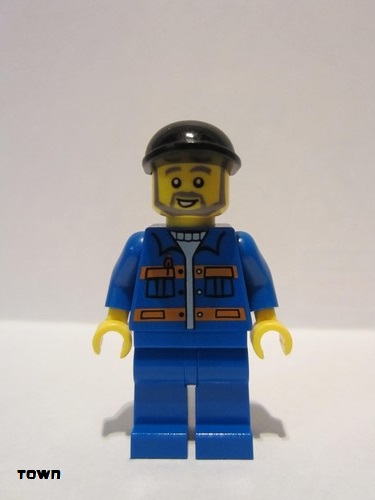 lego 2012 mini figurine cty0290 Citizen