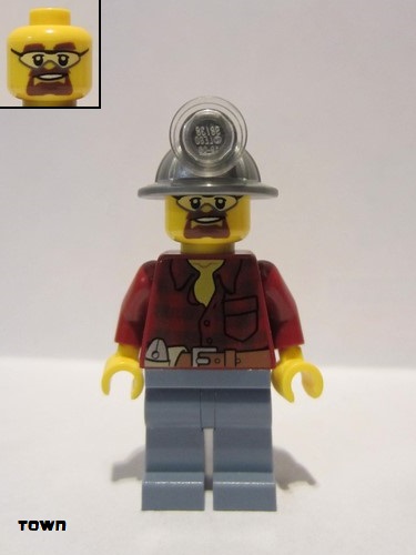 lego 2012 mini figurine cty0309 Citizen