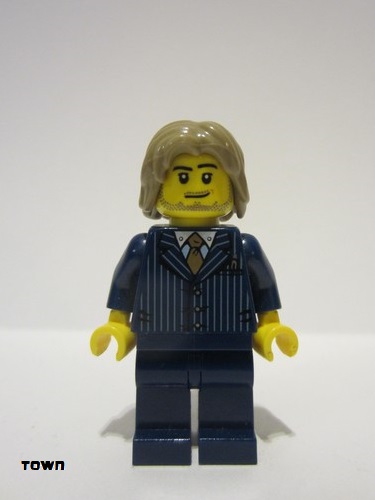 lego 2012 mini figurine cty0315 Businessman