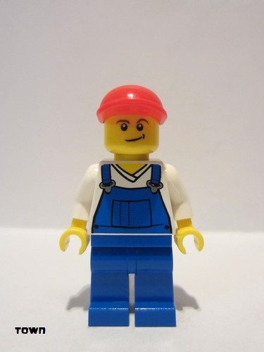 lego 2012 mini figurine cty0320 Citizen