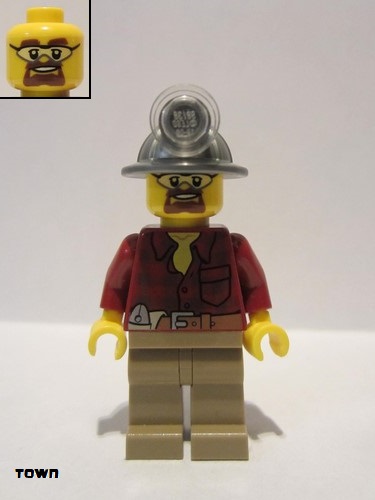 lego 2012 mini figurine cty0334 Citizen