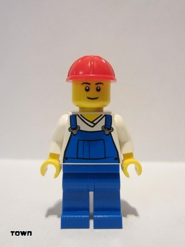 lego 2012 mini figurine cty0340 Citizen