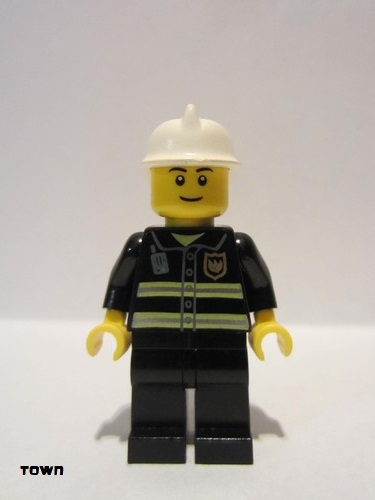 lego 2012 mini figurine cty0489 Fire