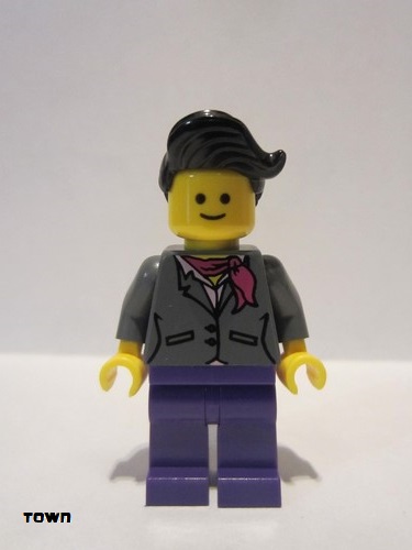 lego 2012 mini figurine twn156 Secretary  