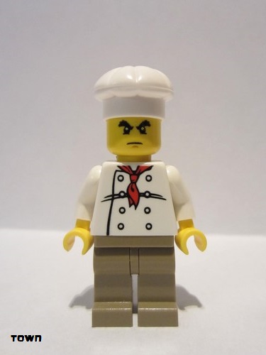 lego 2013 mini figurine chef022 Chef