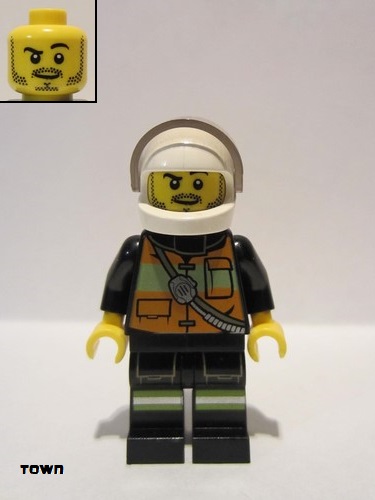 lego 2013 mini figurine cty0344 Fire